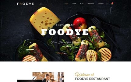 Foodye -  Restaurant and Food WooCommerce Theme