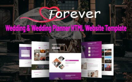 Forever - Wedding & Wedding Planner HTML Template