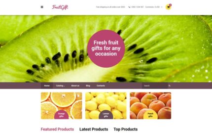 FruitGift VirtueMart Template