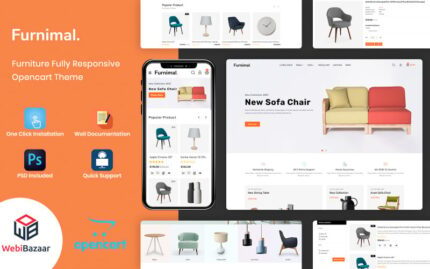 Furnimal - Multipurpose Furniture & Interior OpenCart Template