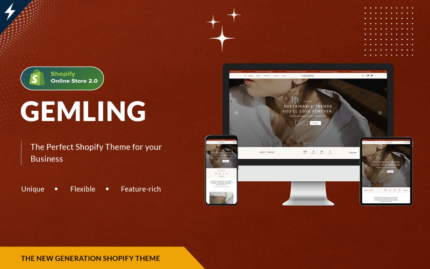 Gemling - Jewelry Store Shopify Theme