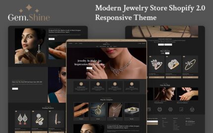 Gemshine - Modern Jewelry Store Shopify 2.0 Responsive Theme | Shopify OS 2.0