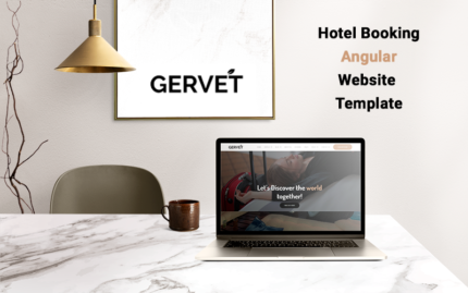 Gervet - Hotel Booking Angular Template