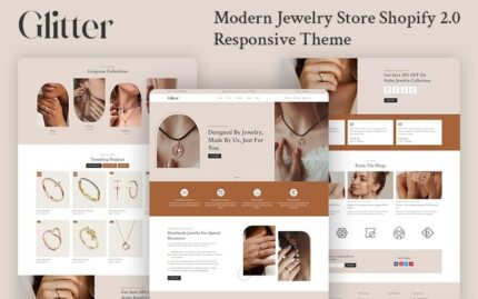 Glitter - Jewelry Store Shopify 2.0 Responsive Theme