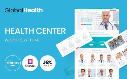 GlobalHealth - Doctor & Medical WordPress Theme