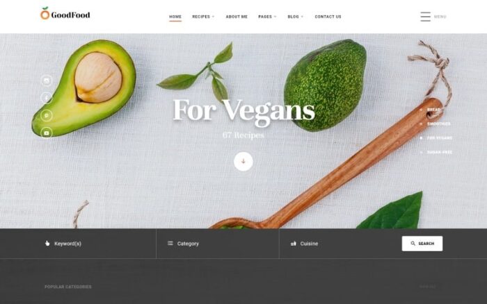 GoodFood - Restaurant Clean Multipage HTML5 Website Template