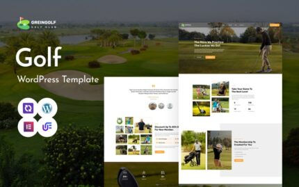 Greingolf - Golf Club And Course Sports WordPress Theme