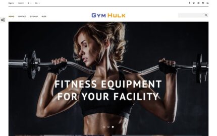 GymHulk - Gym Equipment PrestaShop Theme