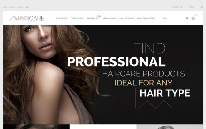 Hair Care PrestaShop Theme