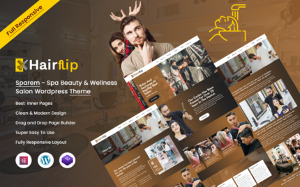 Hairflip - Hair Salon WordPress Theme