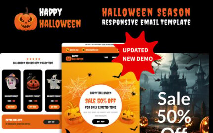 Halloween Season - Responsive Newsletter Template