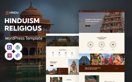 Hindu - Hinduism Religious And Spiritual Worship WordPress Elementor Theme