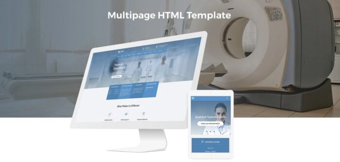 Medina - Diagnostic Center Multipage HTML Website Template - Features Image 2