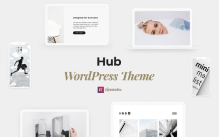 Hub - Creative and Business Multipurpose Elementor WordPress Theme