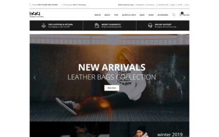 Ikki - Women's Clothing Store OpenCart Template