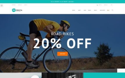 Impresta - Bike Store PrestaShop Theme