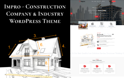 Impro - Construction Company & Industry WordPress Theme