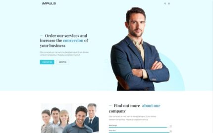 Impuls - Minimal Creative Business WordPress Elementor Theme