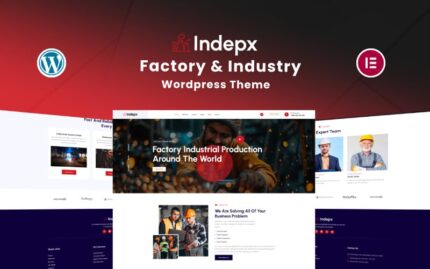 Indepx - Industry & Factory  Wordpress Theme