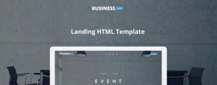 Business Event - Event Planner Landing Page Template - Features Image 1