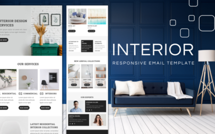 Interior Design – Multipurpose Responsive Email Template