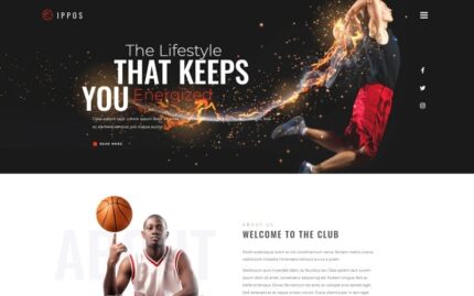 Ippos - Sport Multipurpose Modern WordPress Elementor Theme