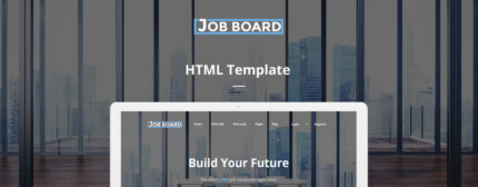 Job Board - Job Portal Responsive Website Template - Features Image 1