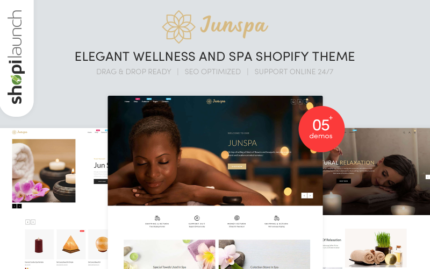 Junspa - Elegant Wellness & Spa Shopify Theme