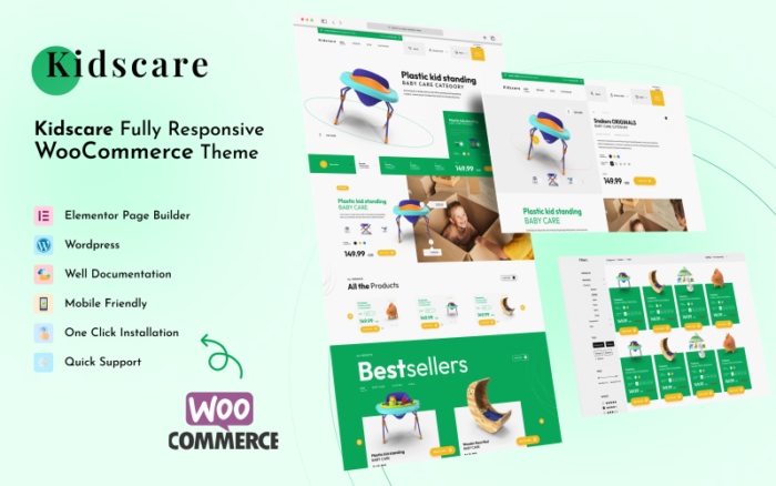 Kidscare - Child-focused WordPress Theme