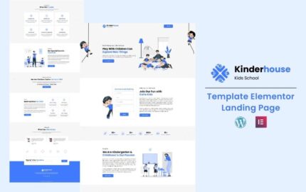 Kinderhouse - Kids school Elementor Template