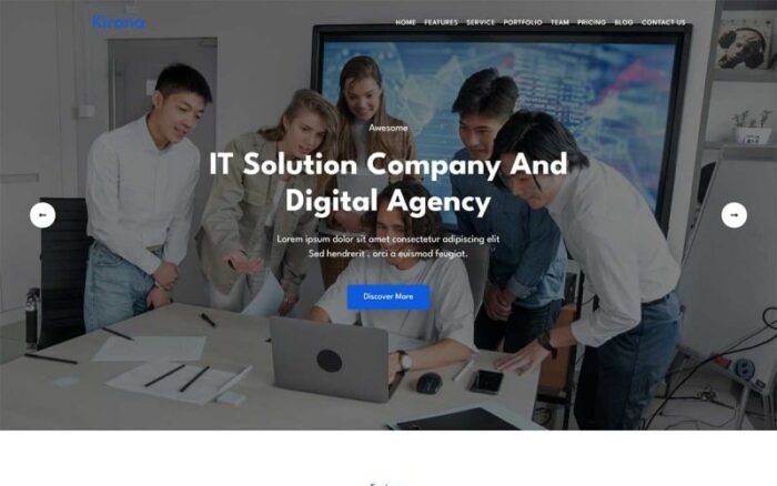 Kirana - IT Solution Services HTML5 Template