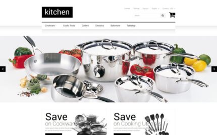 Kitchen Supplies Store PrestaShop Theme