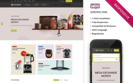 Kitchenit -  The Mega Kitchen Store Premium WooCommerce Theme