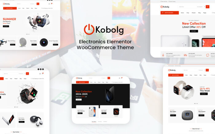 Kobolg - Electronic Elementor WooCommerce Theme