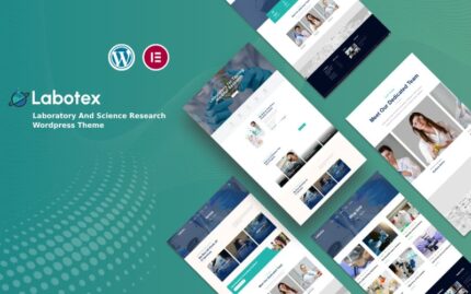 Labotex - Laboratory and Science Research Wordpress Theme