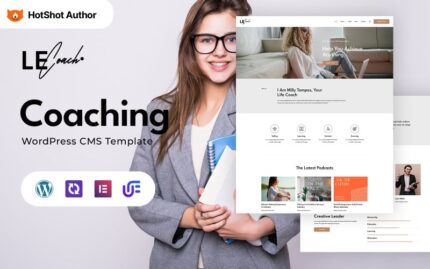 Lecoach - Life Coaching WordPress Elementor Theme