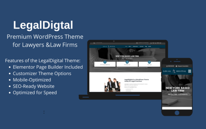 LegalDigital Responsive Wordpress Theme