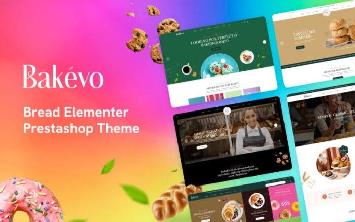 Leo Bakevo - Creative Bread Elementor Prestashop Theme