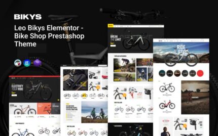 Leo Bikys Elementor - Bike Shop Prestashop Theme