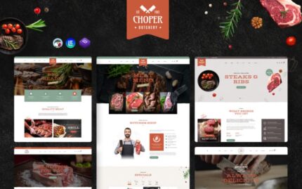 Leo Choper - Fresh Meat & Restaurant Elementor Prestashop Theme