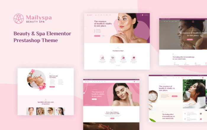 Leo Mailyspa - Beauty & Spa Elementor Prestashop Theme