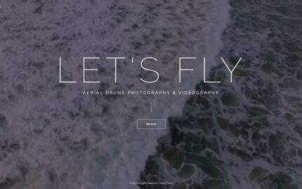 Let's Fly - Aerial Photography & Videography Joomla Template