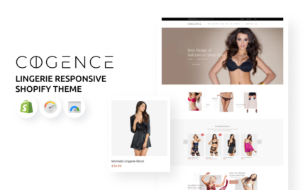 Lingerie eCommerce Responsive Shopify Theme