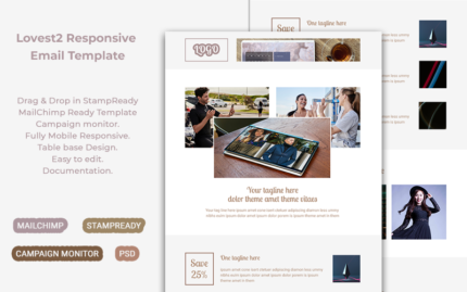 Lovest2 - Responsive Email Template