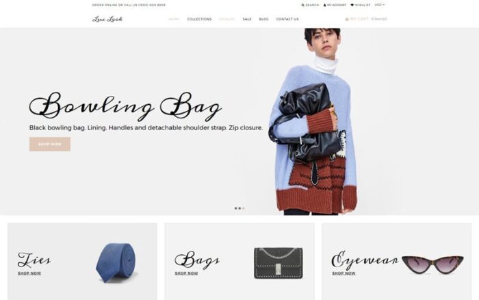 Lux Look - Accessories Elegant Shopify Theme