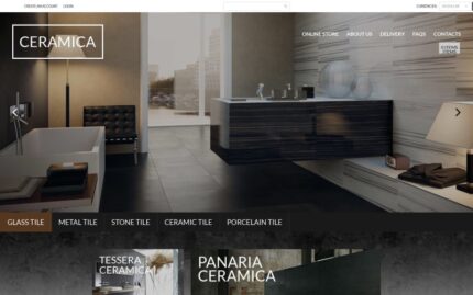 Luxury Ceramics VirtueMart Template