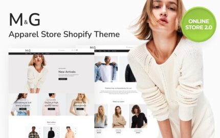 M & G - Apparel Responsive Clean Design Shopify Theme