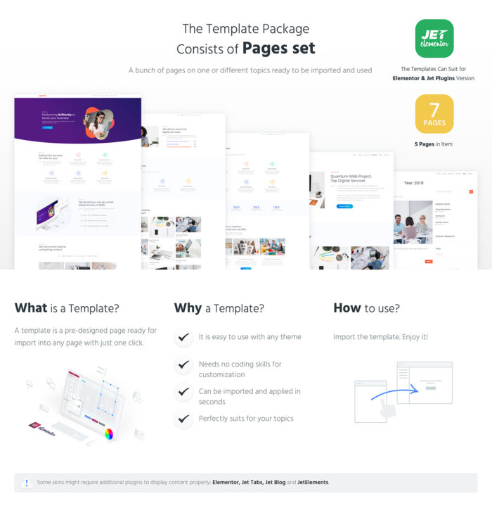 Markent - Digital Agency - Jet Elementor Kit - Features Image 1