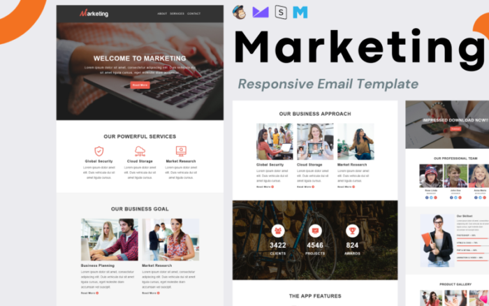 Marketing - Responsive Newsletter Template