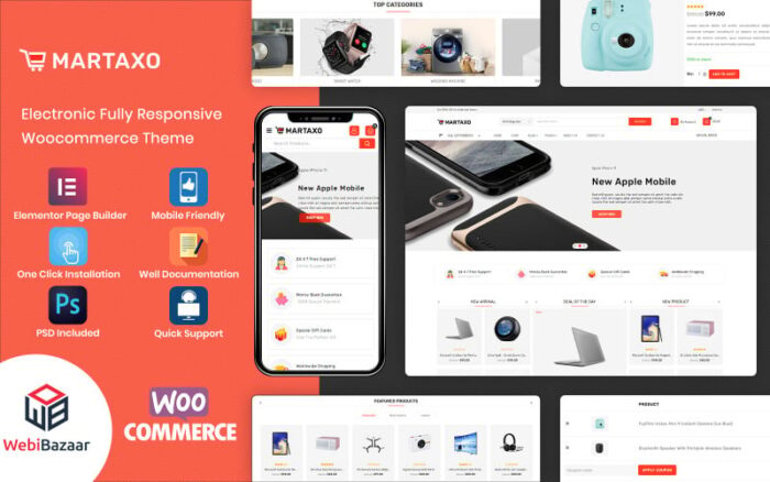 Martaxo - Multipurpose Super Market WooCommerce Theme